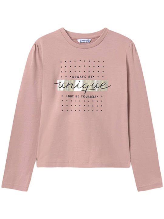 Mayoral Kids Blouse Long Sleeve Pink