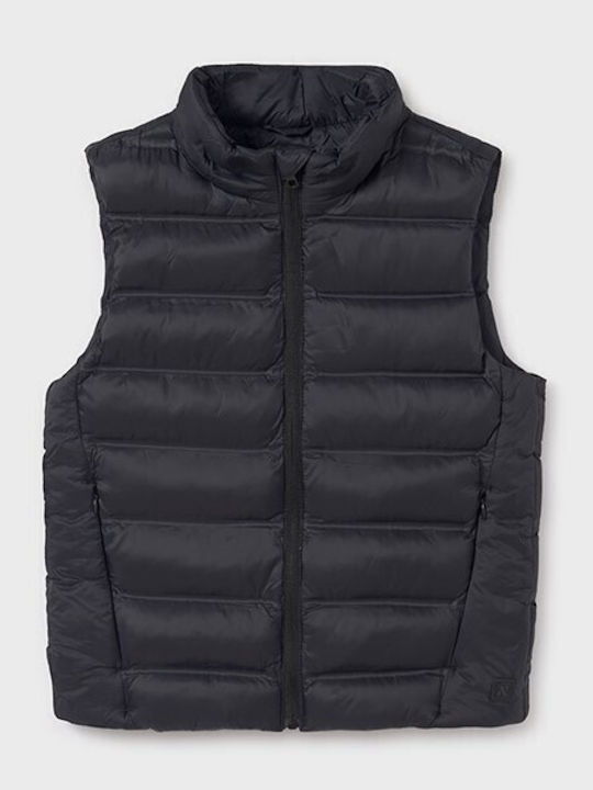 Kinder Freizeitjacke Ärmellos Black