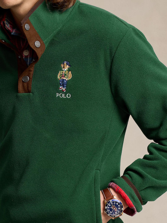 Ralph Lauren Bear Ανδρική Μπλούζα Polo Vintage Pine