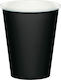 THalassinos Disposable Cup Paper Black 480ml 50pcs