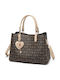 Women's Bag Shopper Shoulder Brown