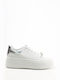 Ligglo Femei Sneakers White / Silver