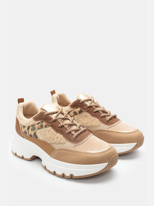 Luigi Femei Sneakers Camel