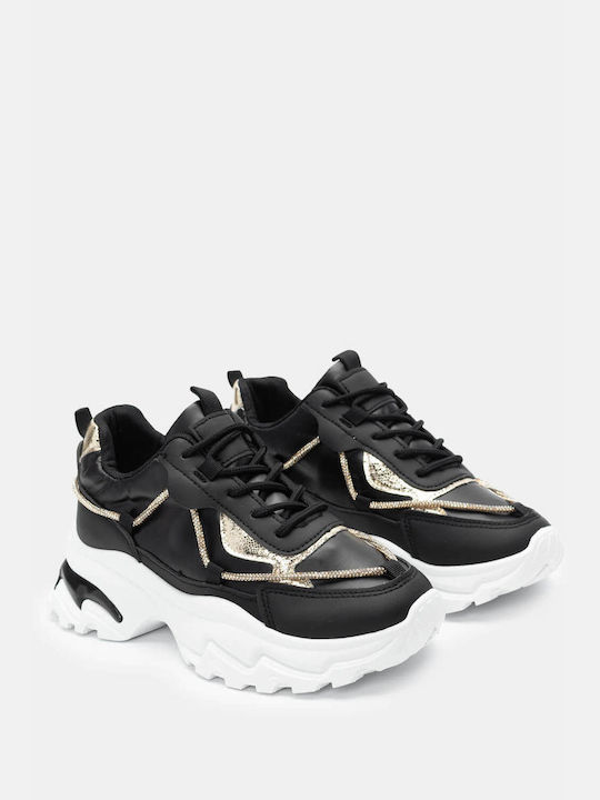 Luigi Chunky Sneakers BLACK