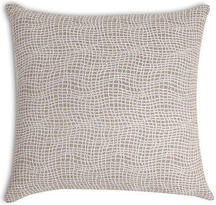 Bed&Bath Decorative Pillow Case from 100% Cotton Beige 40x40cm