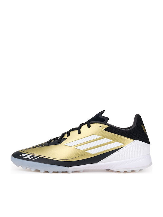adidas F50 League Ποδοσφαιρικά Παπούτσια με Σχάρα TF Χρυσά