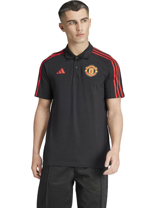 adidas Originals Polo Short Sleeve Athletic Blouse Black