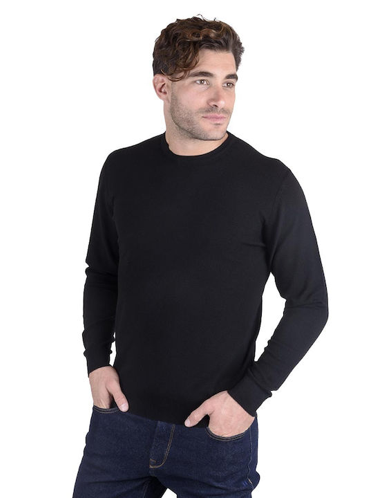 Markup Men's Long Sleeve Sweater Nero