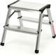 Kadax Leiter Aluminium mit 2 Stufen