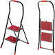 Kadax Leiter Aluminium mit 2 Stufen