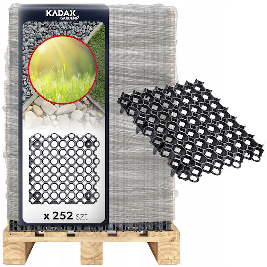Kadax Διάδρομος για Δάπεδο Κήπου 50x50εκ. 252τμχ