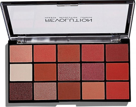 Revolution Beauty Παλέτα με Σκιές Ματιών Matte σε Στερεή Μορφή Neutrals 2 16.5gr