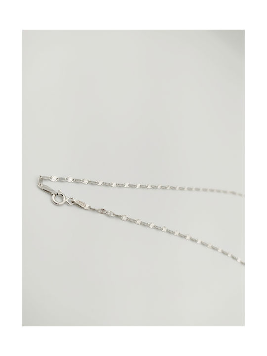 Silver Chain Neck Length 40cm