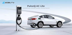 Topdon PULSEQ AC LITE Wandmontiert Einphasig Elektroauto-Ladestation 11kW mit Integriertes Kabel Typ 2 (LITECABLE11)