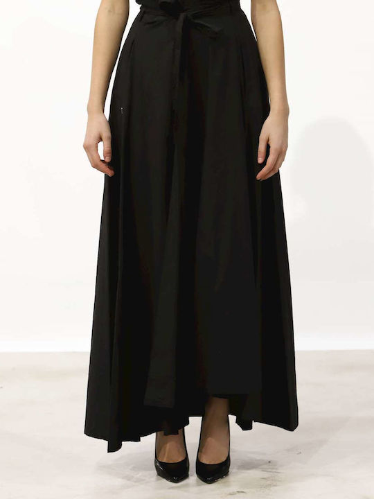 Manila Grace Maxi Rock Black