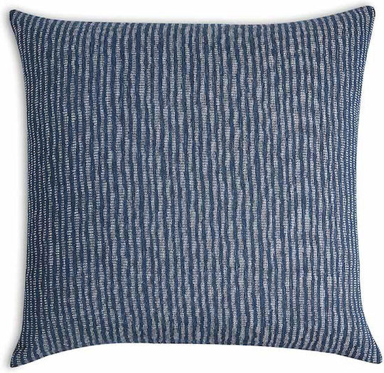 Bed&Bath Decorative Pillow Case from 100% Cotton Blue 57x57 cm