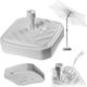 Kadax Stand de umbrelă din Plastic în Culoare Bej 39x39cm