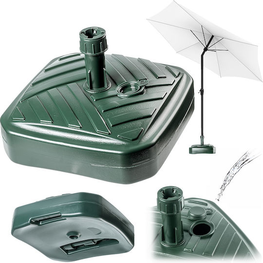 Kadax Stand de umbrelă din Plastic în Culoare Verde 39x39cm