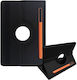 Rotating 360 Stand Tablet Case Pen Socket Lenovo M10 Μαύρο