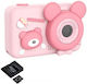 THD D32 Kinderkamera 8MP Rosa