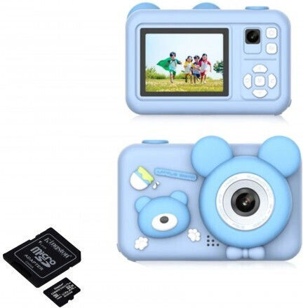 THD D32 Kinderkamera 8MP Blau