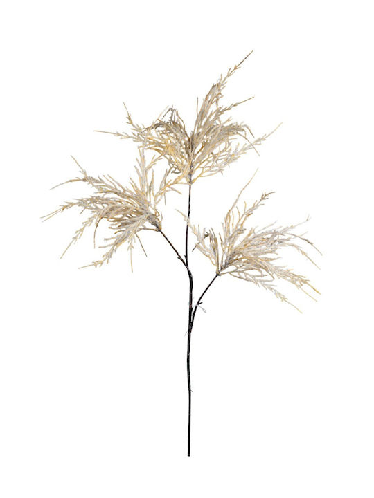 Triple Beige Greenery Flower 98cm