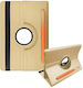 Rotating 360 Stand Tablet Case Pen Socket Lenovo M10 Χρυσό