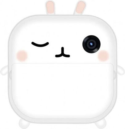 THD Pixels M2 Rabbit Compact Φωτογραφική Μηχανή Θερμικής Εκτύπωσης Λευκή