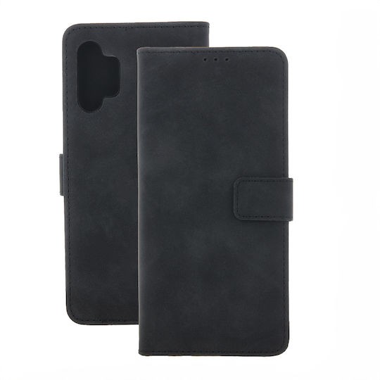 Смарт кадифен калъф Motorola Moto G24 G04 черен