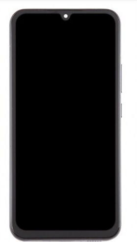 Οθόνη OLED mit Touch-Mechanismus und Rahmen für Samsung Galaxy A34 5G SM-A346 (Schwarz)