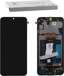 Samsung Οθόνη με Πλαίσιο για SAMSUNG A057, A05s (Μαύρο)