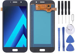 Οθόνη για Galaxy A7 (2017), A720FA, A720F/DS (Μαύρο)