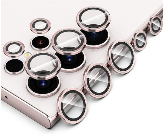 Camera Protection Tempered Glass Rose Gold for the Galaxy S23 Ultra