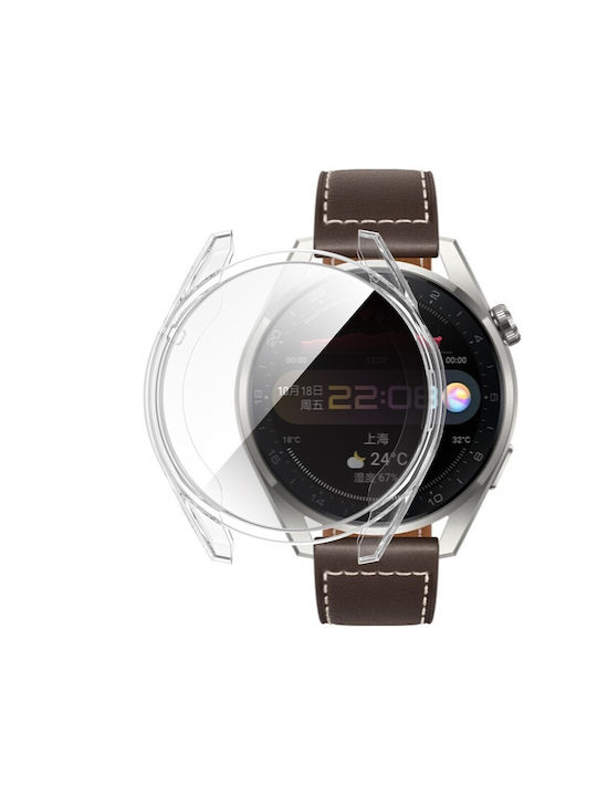 Θήκη Σιλικόνης σε Διάφανο χρώμα για Huawei Watch 3 Pro 48mm