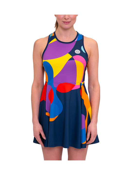 Rochie de Tenis pentru Femei Bidi Badu Twiggy Albastru Închis Amestecat