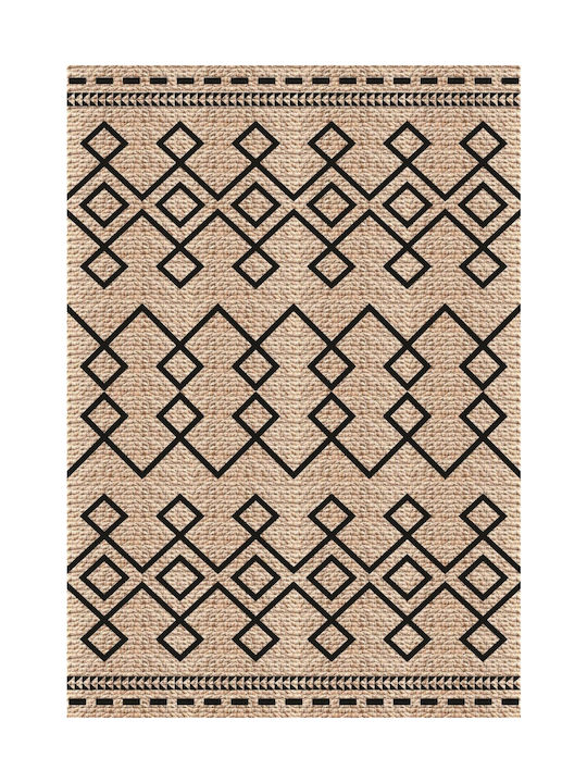 Ν.4135 Rug Rectangular Brown