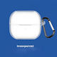 Wireless Headphone Case Cover Thd Compatible Samsung Galaxy Buds3 Pro Samsung Galaxy Buds3 Transparent