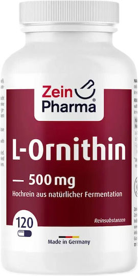 Zein Pharma L-ornithine 500мг 120 Капсули