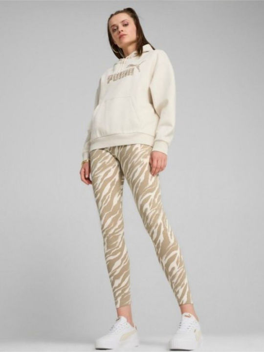 Puma Ess+ Frauen Lang Leggings Ecru