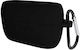 Case Protecting Wireless Stereo Headphones Jabra Elite 75t Black Color Hook Attachment