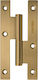 Französisches Messingscharnier 100x56mm Mattgol...