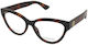 Gucci Women's Acetate Cat Eye Prescription Eyeg...