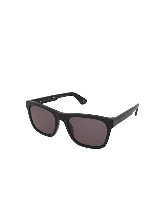 Police Sunglasses with Black Plastic Frame and Black Lens SPLE37N 700Y