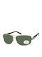 Montana Eyewear Bărbătești Ochelari de soare cu Argintiu Cadru și Verde Polarized Lentilă