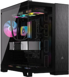 Corsair 6500X Gaming Midi Tower Κουτί Υπολογιστή με Πλαϊνό Παράθυρο Black/Obsidian Aluminum