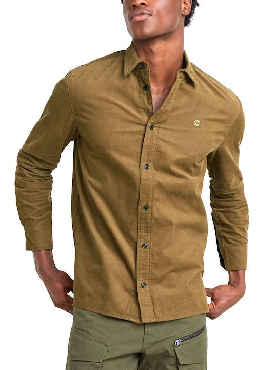 G-Star Raw Clean Cu mânecă lungă Bumbac Cămașă ...