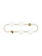 Beliani Modern Wall Lamp Gold