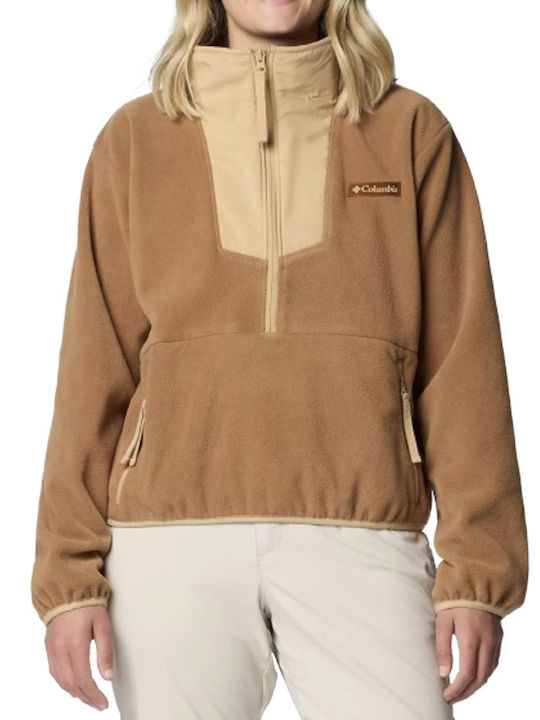 Columbia Women's Fleece Sweatshirt Coffee