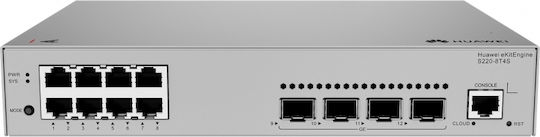 Huawei EKitEngine S220-8T4S Managed Switch με 8 Θύρες Gigabit (1Gbps) Ethernet