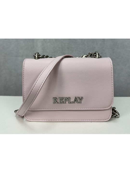 Replay Damen Tasche Crossbody Rosa